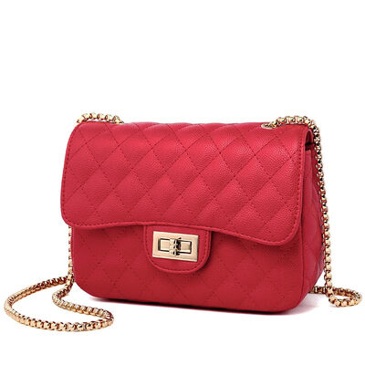 ПЛЕВЕРА дамы плеча мешок моды обработки Lingge Маленький чемпион Сумки Сумка P16302L151J Красный Большой 
ПЛЕВЕРА дамы плеча мешок моды обработки Lingge Маленький чемпион Сумки Сумка P16302L151J Красный Большой