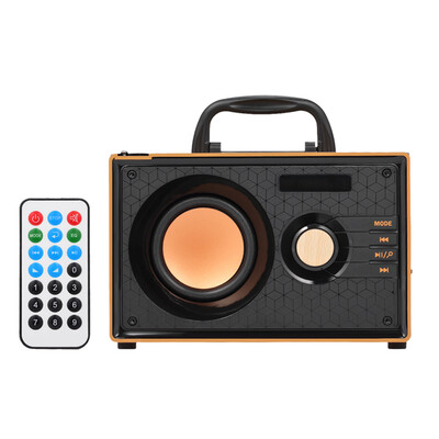 RS-A200 Wireless Bluetooth Speaker Solid Wood Speakers Outdoor Soundbox 10W Stereo Bass Subwoofer Support FM Radio TF U Drive AUX
RS-A200 Wireless Bluetooth Speaker Solid Wood Speakers Outdoor Soundbox 10W Stereo Bass Subwoofer Support FM Radio TF U Drive AUX