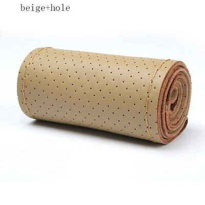 Automotive interior protection accessories Car Steering Wheel Cover Top Layer Leather with hole Cowhide Braid Needles Thread
Automotive interior protection accessories Car Steering Wheel Cover Top Layer Leather with hole Cowhide Braid Needles Thread