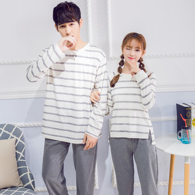 Dangerous Silk Couples Pajamas Women&39s Autumn Striped Style Striped Straight Cotton Long Sleeve Home Service T-LY1920 Gray White Female
Dangerous Silk Couples Pajamas Women&39s Autumn Striped Style Striped Straight Cotton Long Sleeve Home Service T-LY1920 Gray White Female