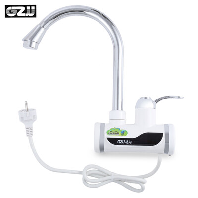 GZU ZM - C4 Tankless Electric Hot Water Heater Faucet Kitchen Accessories with LED Digital Display
GZU ZM - C4 Tankless Electric Hot Water Heater Faucet Kitchen Accessories with LED Digital Display