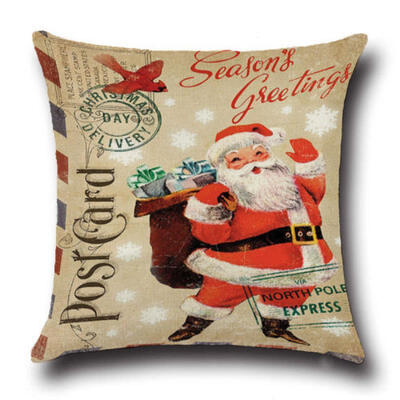 Christmas Pillow Case Santa Cotton Linen Sofa Car Throw Cushion Cover Home Decor
Christmas Pillow Case Santa Cotton Linen Sofa Car Throw Cushion Cover Home Decor