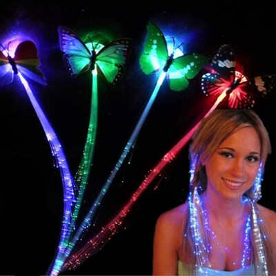 LED Shining Hair Braids Barrette Flash LED Fiber Hairpin Clip Light Up Headband Party Glow Supplies
LED Shining Hair Braids Barrette Flash LED Fiber Hairpin Clip Light Up Headband Party Glow Supplies
