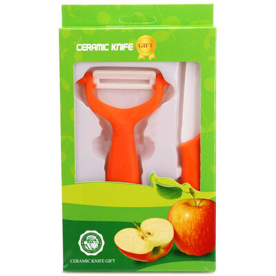 Bing Feng ceramic knife ceramic fruit knife ceramic peeler two sets of IC-02 color random
Bing Feng ceramic knife ceramic fruit knife ceramic peeler two sets of IC-02 color random