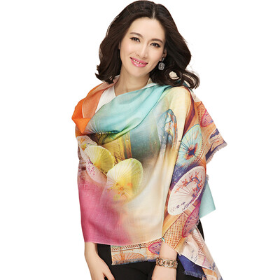 Shanghai Story (STORY Of SHANGHAI) spelling life 2 # wool scarves ladies autumn and winter warm big shawl
Shanghai Story (STORY Of SHANGHAI) spelling life 2 # wool scarves ladies autumn and winter warm big shawl
