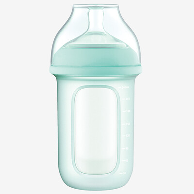 Gb good child imitation breast milk real wide-caliber silicone bottle 240ml powder blue
Gb good child imitation breast milk real wide-caliber silicone bottle 240ml powder blue