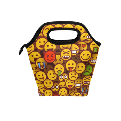 Insulated Lunch Tote Bag Yellow Emoji Travel Picnic Lunch Handbags Portable Zipper Lunch Bag Box
Insulated Lunch Tote Bag Yellow Emoji Travel Picnic Lunch Handbags Portable Zipper Lunch Bag Box