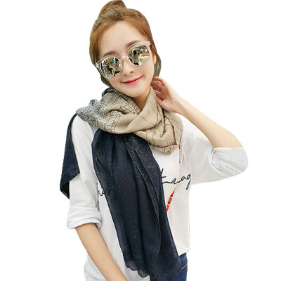 MSEK WSJ171961 scarf female Korean version of the scarf four seasons retro shade beach towel big shawl navy
MSEK WSJ171961 scarf female Korean version of the scarf four seasons retro shade beach towel big shawl navy