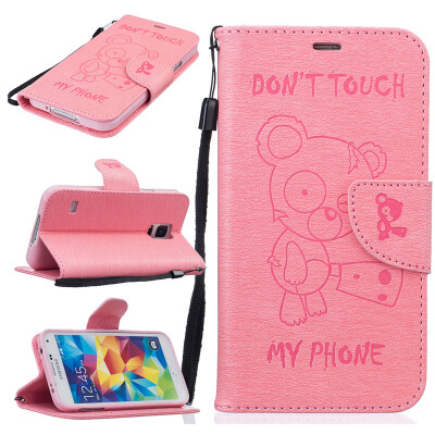 Pink Bear Embossed PU Leather Wallet Case Classic Flip Cover with Stand Function and Credit Card Slot for SAMSUNG GALAXY S5
Pink Bear Embossed PU Leather Wallet Case Classic Flip Cover with Stand Function and Credit Card Slot for SAMSUNG GALAXY S5