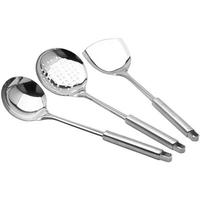 Jingdong Supermarket US kitchen maxcook stainless steel shovel spoon thick fried shovel soup spoon three sets of silver tripod series MCCU-YD03
Jingdong Supermarket US kitchen maxcook stainless steel shovel spoon thick fried shovel soup spoon three sets of silver tripod series MCCU-YD03