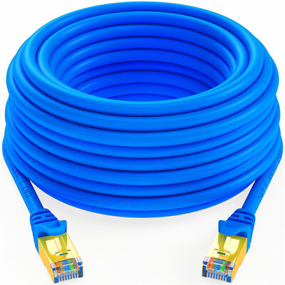 Shanze (SAMZHE) CAT-705H Engineering Class 7 CAT7 Class Copper Plating Double Shield High Speed Network Jumper 7 Type Finished Cable Network Cable Black 5 m
Shanze (SAMZHE) CAT-705H Engineering Class 7 CAT7 Class Copper Plating Double Shield High Speed Network Jumper 7 Type Finished Cable Network Cable Black 5 m