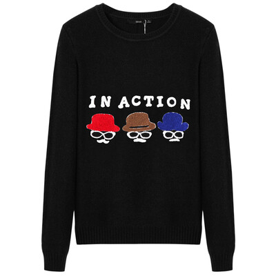 Semir Ladies simple round necklace headset cartoon sweater backing shenzhen Korean tide 19416070906 black L
Semir Ladies simple round necklace headset cartoon sweater backing shenzhen Korean tide 19416070906 black L