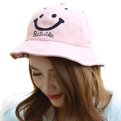 MSEK WMZ160500 lady fisherman hat Harajuku embroidery smile face English bowl cap pink
MSEK WMZ160500 lady fisherman hat Harajuku embroidery smile face English bowl cap pink