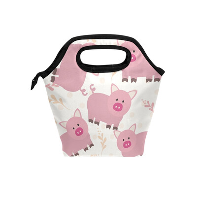 Lunch Bag Pink Pigs Tote Travel Picnic Insulated Handbags Portable Zipper Lunch Bag Box
Lunch Bag Pink Pigs Tote Travel Picnic Insulated Handbags Portable Zipper Lunch Bag Box