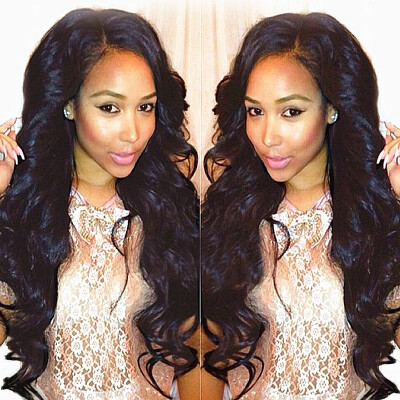 N..W. Brazilian virgin human hair Lace front wigs Natural Body wave Glueless wigs for black women
N..W. Brazilian virgin human hair Lace front wigs Natural Body wave Glueless wigs for black women
