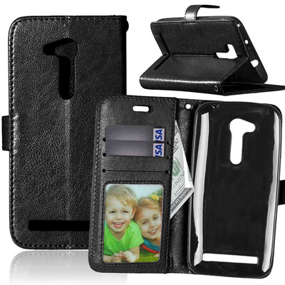 Black Style Classic Flip Cover with Stand Function and Credit Card Slot for Asus Zenfone Go ZB452KG
Black Style Classic Flip Cover with Stand Function and Credit Card Slot for Asus Zenfone Go ZB452KG