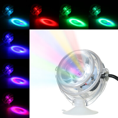 Aquarium Waterproof LED Spotlight Submersible Light Convex Lens Design with Suction Cup Fish Tank Decorative Light Color Changing
Aquarium Waterproof LED Spotlight Submersible Light Convex Lens Design with Suction Cup Fish Tank Decorative Light Color Changing