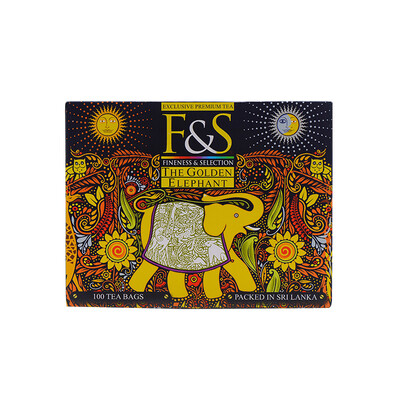 Sri Lanka to import Si Lanfei favor black tea auspicious elephant tea 200 grams