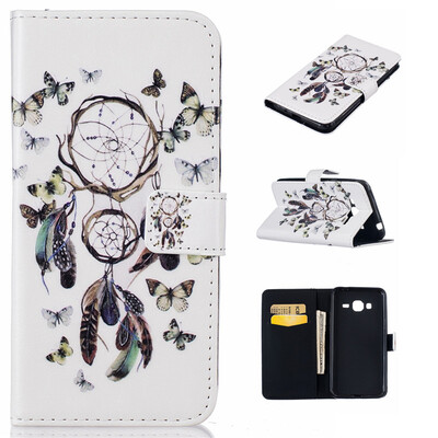 Butterfly chimes Design PU Leather Flip Cover Wallet Card Holder Case for Samsung Galaxy J3 SM-J310
Butterfly chimes Design PU Leather Flip Cover Wallet Card Holder Case for Samsung Galaxy J3 SM-J310