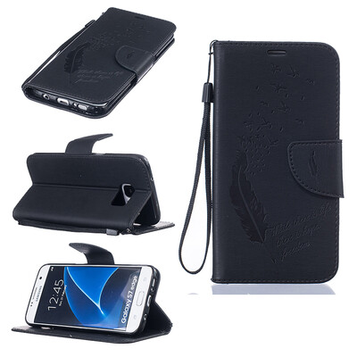 Black Feathers and birds Style Embossing Classic Flip Cover with Stand Function and Credit Card Slot for SAMSUNG Galaxy S7 Edge
Black Feathers and birds Style Embossing Classic Flip Cover with Stand Function and Credit Card Slot for SAMSUNG Galaxy S7 Edge