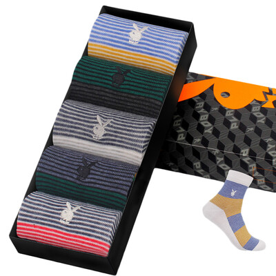 Jingdong Supermarket Playboy PLAYBOY 2668 men socks cotton in the cylinder sports business casual breathable striped cotton socks 5 double gift boxed Baolan group multi-color uniform
Jingdong Supermarket Playboy PLAYBOY 2668 men socks cotton in the cylinder sports business casual breathable striped cotton socks 5 double gift boxed Baolan group multi-color uniform