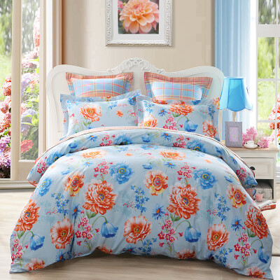 

LOVO домашний текстиль постельные принадлежности набор 4 штуки 100% хлопок простыня и чехол на одеяло