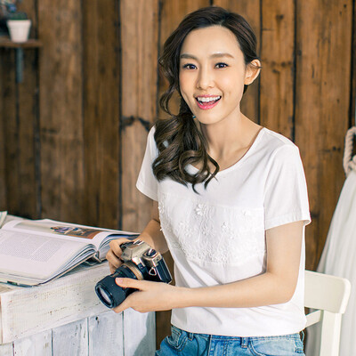 INMAN 2017 summer new art Fan Chun cotton embroidery white short-sleeved T-shirt women&39s shirt pearl white 1862022367
INMAN 2017 summer new art Fan Chun cotton embroidery white short-sleeved T-shirt women&39s shirt pearl white 1862022367
