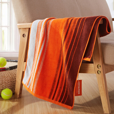 Covator Sports Towel Cotton Stripe Sports Towel Fitness Towel Extrusion Increased 11468 Orange Coffee Stripes 40 * 110cm
Covator Sports Towel Cotton Stripe Sports Towel Fitness Towel Extrusion Increased 11468 Orange Coffee Stripes 40 * 110cm