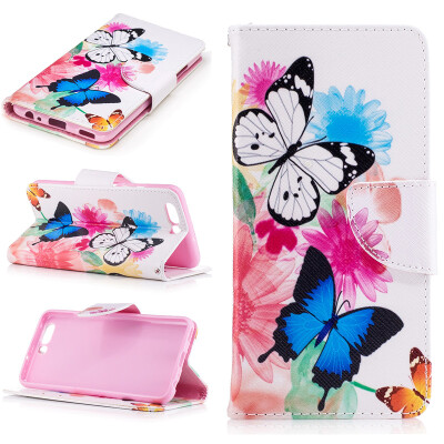 Two Butterflies Design PU Leather Flip Cover Wallet Card Holder Case for HUAWEI P10
Two Butterflies Design PU Leather Flip Cover Wallet Card Holder Case for HUAWEI P10
