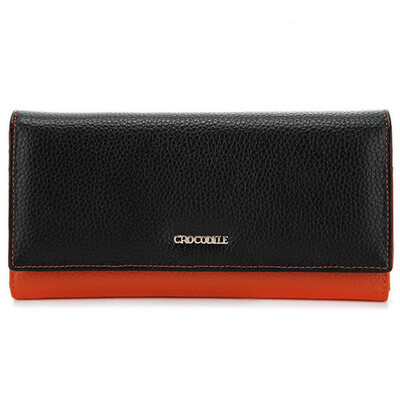Crocodile CROCODILE first layer of cowhide ladies long hit color three fold wallet 16317051-01 black
Crocodile CROCODILE first layer of cowhide ladies long hit color three fold wallet 16317051-01 black