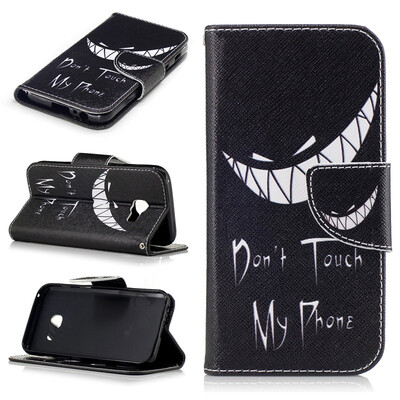 Grin smile Design PU Leather Flip Cover Wallet Card Holder Case for Samsung Galaxy A3 2017
Grin smile Design PU Leather Flip Cover Wallet Card Holder Case for Samsung Galaxy A3 2017