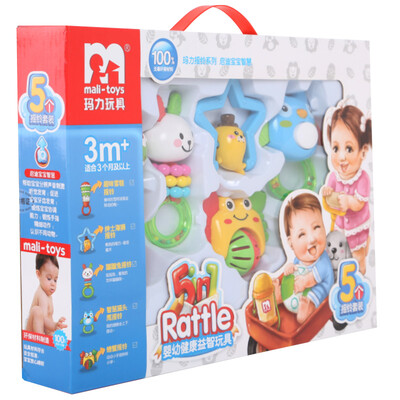 Mali-toys T9011 Educational Toys Baby Children's Health Teething Box Rattles (5 Packs
Mali-toys T9011 Educational Toys Baby Children's Health Teething Box Rattles (5 Packs
