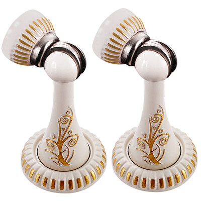Yuhuaze European style retro door suction 2 loaded indoor door to absorb the wall suction door barrier block ivory white
Yuhuaze European style retro door suction 2 loaded indoor door to absorb the wall suction door barrier block ivory white