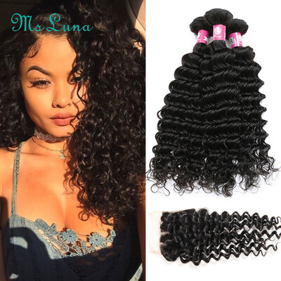 7A Virgin Brazilian Deep Wave With Closure Cheap Human Hair Brazilian Virgin Hair With Closure Brazilian Curly Hair With Closure
7A Virgin Brazilian Deep Wave With Closure Cheap Human Hair Brazilian Virgin Hair With Closure Brazilian Curly Hair With Closure