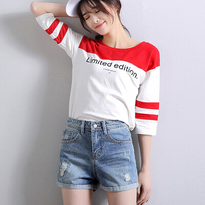 City Plus CITYPLUS Faculty of Arts Wind High waist breakout hot pants loose loose denim shorts CWDK173253 blue 27
City Plus CITYPLUS Faculty of Arts Wind High waist breakout hot pants loose loose denim shorts CWDK173253 blue 27