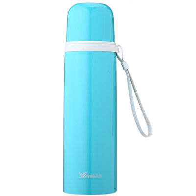 WAYA bullet warm-up cup male ladies stainless steel cup student kettle creative portable tea cup sports bottle 480ml sky blue HR-480D-5
WAYA bullet warm-up cup male ladies stainless steel cup student kettle creative portable tea cup sports bottle 480ml sky blue HR-480D-5