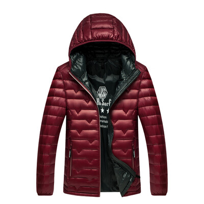 Antarctic men down jacket fashion solid color wild hooded casual down jacket 1905 red wine
Antarctic men down jacket fashion solid color wild hooded casual down jacket 1905 red wine