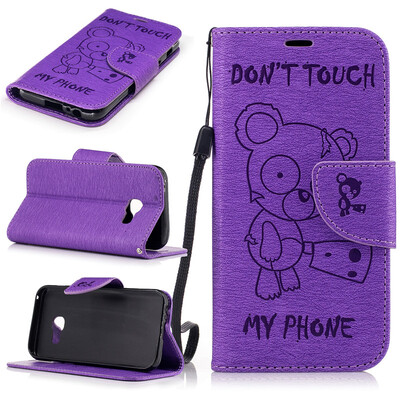 Purple Bear Embossed PU Leather Wallet Case Classic Flip Cover with Stand Function and Credit Card Slot for SAMSUNG Galaxy A3 2017
Purple Bear Embossed PU Leather Wallet Case Classic Flip Cover with Stand Function and Credit Card Slot for SAMSUNG Galaxy A3 2017