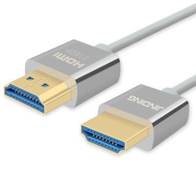 JINDING JD-H50 slim luxury gold-plated version 20 HDMI digital high-definition line support HD 2k 4k resolution 3D function TV cable HD interface cable 3 meters
JINDING JD-H50 slim luxury gold-plated version 20 HDMI digital high-definition line support HD 2k 4k resolution 3D function TV cable HD interface cable 3 meters