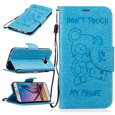 Light blue Bear Style Embossing Classic Flip Cover with Stand Function and Credit Card Slot for SAMSUNG GALAXY S6
Light blue Bear Style Embossing Classic Flip Cover with Stand Function and Credit Card Slot for SAMSUNG GALAXY S6