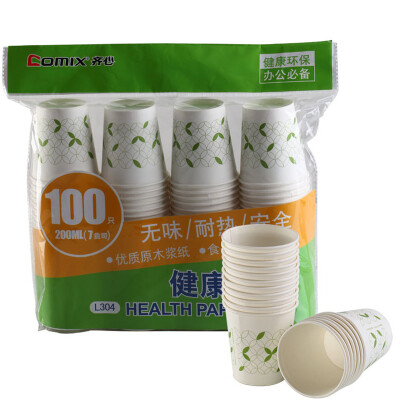 Comix) 100 Pack 250ml 9 Ann Thickness Disposable Cup / Paper Cup Office Stationery L302
Comix) 100 Pack 250ml 9 Ann Thickness Disposable Cup / Paper Cup Office Stationery L302