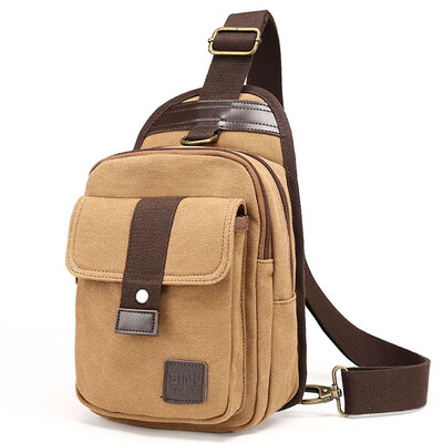 Simu SIMU chest bag shoulder bag Messenger bag leisure sports canvas bag multi-functional pockets can put ipad mini 1620 brown
Simu SIMU chest bag shoulder bag Messenger bag leisure sports canvas bag multi-functional pockets can put ipad mini 1620 brown