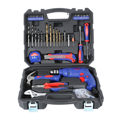 WORKPRO W004509N Household Drill Set 136 pcs Set Toolbox Set Speed Pistol Drill 320W
WORKPRO W004509N Household Drill Set 136 pcs Set Toolbox Set Speed Pistol Drill 320W