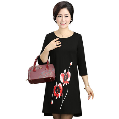 Fama Ma 2017 autumn dress in the elderly women&39s embroidery round neck large lady lady dress T7114T0019 black 3XL
Fama Ma 2017 autumn dress in the elderly women&39s embroidery round neck large lady lady dress T7114T0019 black 3XL