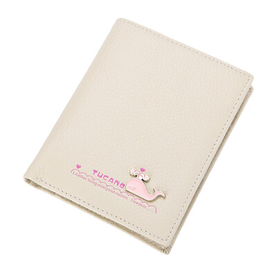 Woodpecker (TUCANO) Women's wallet short section of the first layer of new leather wallet small dolphin pattern cross-cut two fold TAB3743-01W3 rice white
Woodpecker (TUCANO) Women's wallet short section of the first layer of new leather wallet small dolphin pattern cross-cut two fold TAB3743-01W3 rice white
