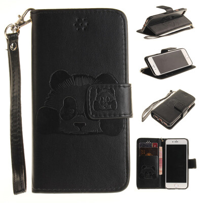 Black Panda Style Embossing Classic Flip Cover with Stand Function and Credit Card Slot for IPHONE 7
Black Panda Style Embossing Classic Flip Cover with Stand Function and Credit Card Slot for IPHONE 7
