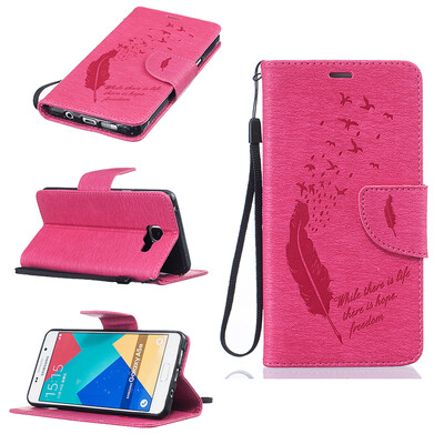 Rose red Feathers and birds Style Embossing Classic Flip Cover with Stand Function and Credit Card Slot for SAMSUNG GALAXY A3 2016/A310
Rose red Feathers and birds Style Embossing Classic Flip Cover with Stand Function and Credit Card Slot for SAMSUNG GALAXY A3 2016/A310