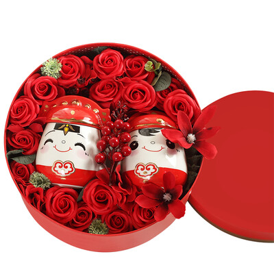 Dream bridge B & D birthday gift girl creative gift wedding Valentine&39s Day gift soap rose gift box pair red couple cup flower box
Dream bridge B & D birthday gift girl creative gift wedding Valentine&39s Day gift soap rose gift box pair red couple cup flower box