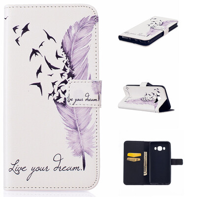 Plumes Design PU Leather Flip Cover Wallet Card Holder Case for SAMSUNG Galaxy J5 2016/J510
Plumes Design PU Leather Flip Cover Wallet Card Holder Case for SAMSUNG Galaxy J5 2016/J510