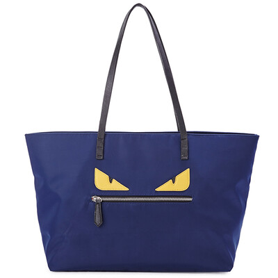 Baifeng (Baifeng) shoulder bag 100 peak 2016 summer new European and American fashion monster eyes Tote bag nylon handbag shoulder bag female blue
Baifeng (Baifeng) shoulder bag 100 peak 2016 summer new European and American fashion monster eyes Tote bag nylon handbag shoulder bag female blue